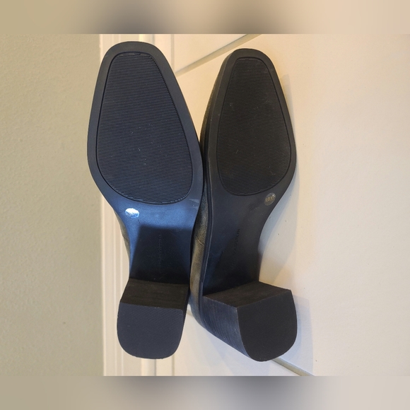 NWB LOGO BY LORI GOLDSTEIN COLL LOW SHAFT ITALIAN OLIVE ORANGE SUEDE BOOTS 9.5 - Picture 12 of 14